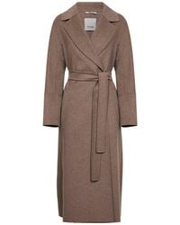 Max Mara - Long Wrap Coat - Lyst
