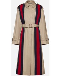Gucci - Belted Cotton-blend Trench Coat - Lyst