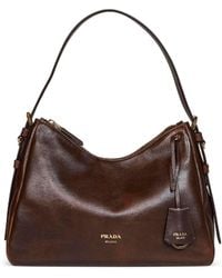 Prada - Explore Cocoa Handbag - Lyst