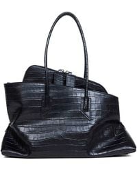The Attico - "La Passeggiata Medium" Top Handle Bag - Lyst