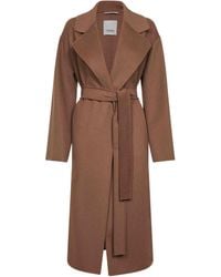 Max Mara - Camel Smmhobby Long Wrap Coat - Lyst