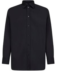 Jil Sander - Lightweight Wool Gabardine Shirt - Lyst