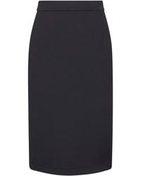 Moncler Genius - Moncler X Ee72 By Edward Enninful Neoprene Skirt - Lyst