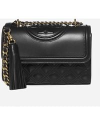Tory Burch - Fleming Convertible Small Leather Bag - Lyst