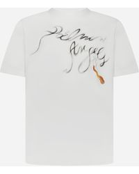 Palm Angels - Foggy Pa Cotton T-shirt - Lyst