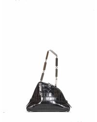 The Attico - "La Scala" Clutch With Shoulder Strap - Lyst
