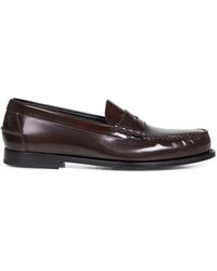 Church's - Burnt Polished Fumè Leather Rowley Loafers - Lyst