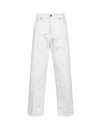 Haikure - Off Cotton Denim Betty Cropped Jeans - Lyst