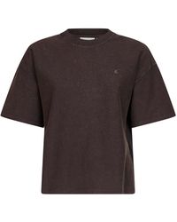 Carhartt - Tobacco S/S Lambert T-Shirt - Lyst