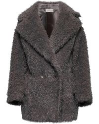 Blanca Vita - Dove Chary Short Teddy Coat - Lyst