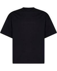 Jil Sander - Cotton Boxy T-Shirt With Logo - Lyst