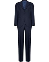D 40 - Single-Breasted Wool Suit By D4.0 - Lyst