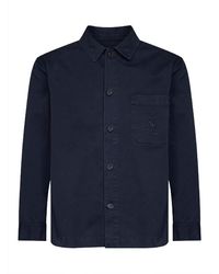Saint Laurent - Overshirt Cassandre Cotton - Lyst