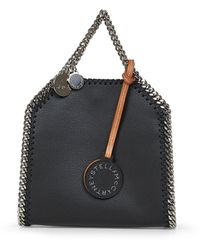 Stella McCartney - Borsa Tote Micro Falabella Nera - Lyst