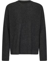 Uma Wang - And Ribbed Cashmere Knit Crewneck Sweater - Lyst