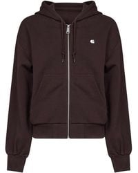 Carhartt - Palisander Hooded Casey Jacket Zip-Up Hoodie<Br - Lyst