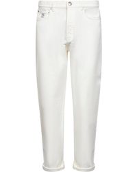 Brunello Cucinelli - Garment-Dyed Denim Iconic Fit Jeans - Lyst