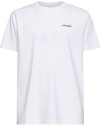 Off-White c/o Virgil Abloh - Off Jersey Metal Arrow Slim T-Shirt<Br - Lyst