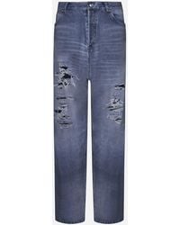 Balenciaga - Trompe L'oeil Jeans - Lyst