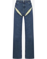 Y. Project - Cut-out Jeans - Lyst