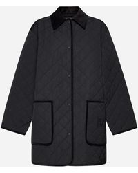 TOTEME - Quilted Cotton-blend Jacket - Lyst