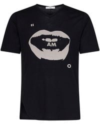 Fendi - Cotton Jersey T-Shirt With Ti Amo Print - Lyst