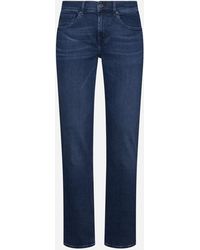 7 For All Mankind - Slimmy Tapered Stretch Tek Rebus Jeans - Lyst