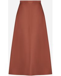 Blanca Vita - Gengy Cotton Midi Skirt - Lyst
