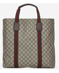 Gucci - Super Tender Coated-canvas Tote Bag - Lyst