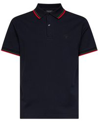 Gucci - Stretch Cotton Piqué Embroidered Polo Shirt - Lyst