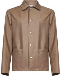 D 40 - Virgin Wool Chore Jacket<Br - Lyst
