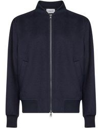 D 40 - Double Wool Bomber Jacket - Lyst