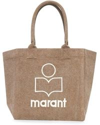 Isabel Marant - Dark Khaki Small Yenky Tote Bag - Lyst