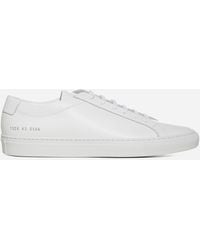 Common Projects - Original Achilles Low-top Leather Sneakers - Lyst