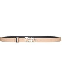 Ferragamo - Reversible And Adjustable Gancini Belt - Lyst