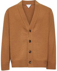 Bottega Veneta - Intrecciato Patches Cardigan - Lyst