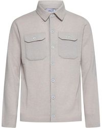 D 40 - Cashmere Shirt Jacket - Lyst