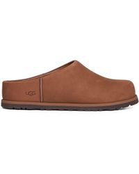 UGG - Dark Chestnut Otzo Clogs - Lyst