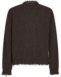 Uma Wang - Cashmere Knit Crewneck Sweater - Lyst