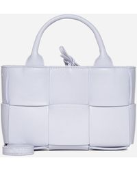 Bottega Veneta - Candy Arco Tote Leather Bag - Lyst
