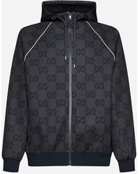 Gucci - GG Technical Fabric Hooded Jacket - Lyst