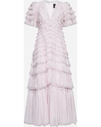 ruffle bloom gown needle and thread