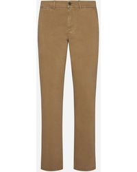 7 For All Mankind - Slimmy Chino Luxe Performance Trousers - Lyst