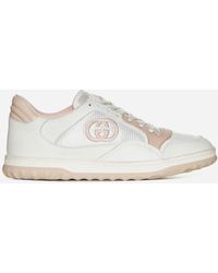 Gucci - Mac 80 Leather And Fabric Sneakers - Lyst