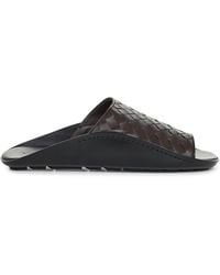 Bottega Veneta - Intrecciato Leather Wave Mule - Lyst