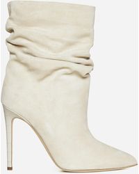 Paris Texas - Suede Slouchy Boots - Lyst