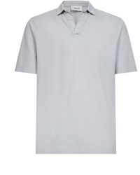 D 40 - Cotton Jersey Buttonless Polo Shirt - Lyst