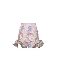 Charo Ruiz - Mini Skirt Turna Cotton - Lyst