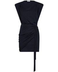 Isabel Marant - Jersey Marielle Draped Mini Dress - Lyst