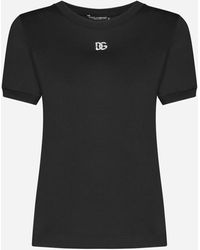 Dolce & Gabbana - T-Shirt With Logo - Lyst